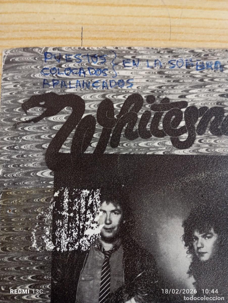 Discos de vinilo: SINGLE WHITESNAKE STANDING IN THE SHADOW / ALLOR NOTHING - Foto 2