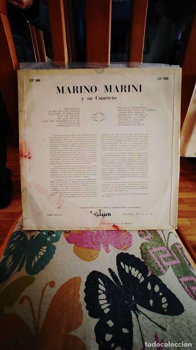 Discos de vinilo: MARINO MARINI Y SU CUARTETO-LP SPAIN - Foto 2