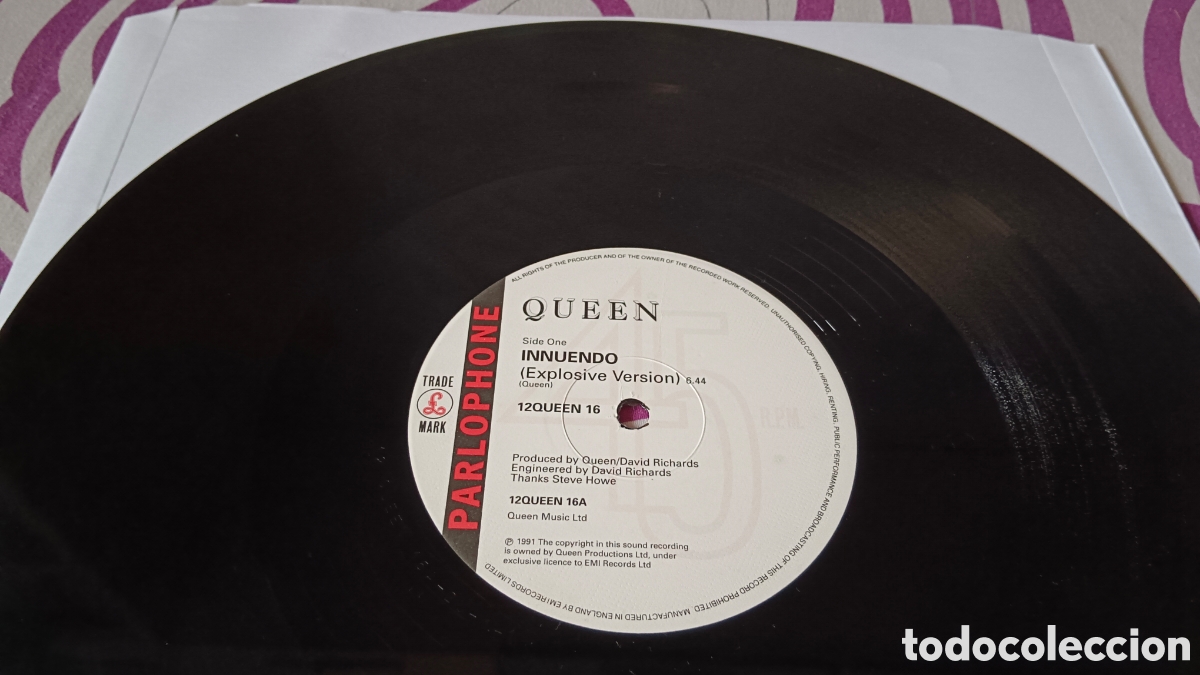 Discos de vinilo: Queen &ndash; Innuendo 12&rdquo; (Explosive Version) UK - Foto 4