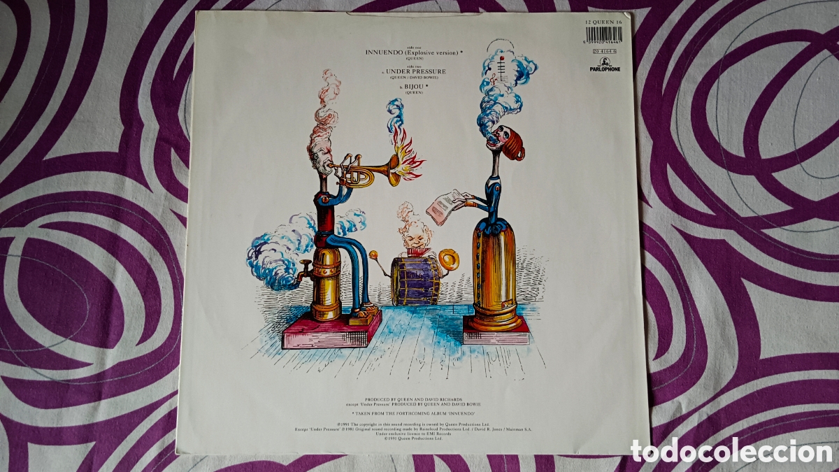 Discos de vinilo: Queen &ndash; Innuendo 12&rdquo; (Explosive Version) UK - Foto 7