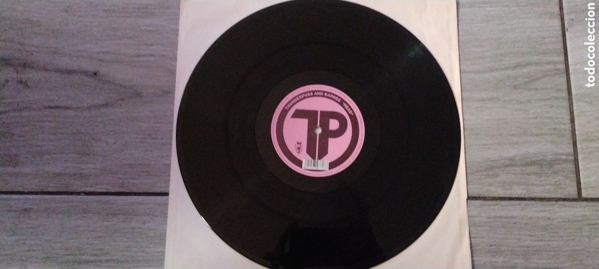 Discos de vinilo: THUNDERPUSS AND BARNES-HEAD-MAXI-VENDETTA/SPAIN-IB - Foto 3