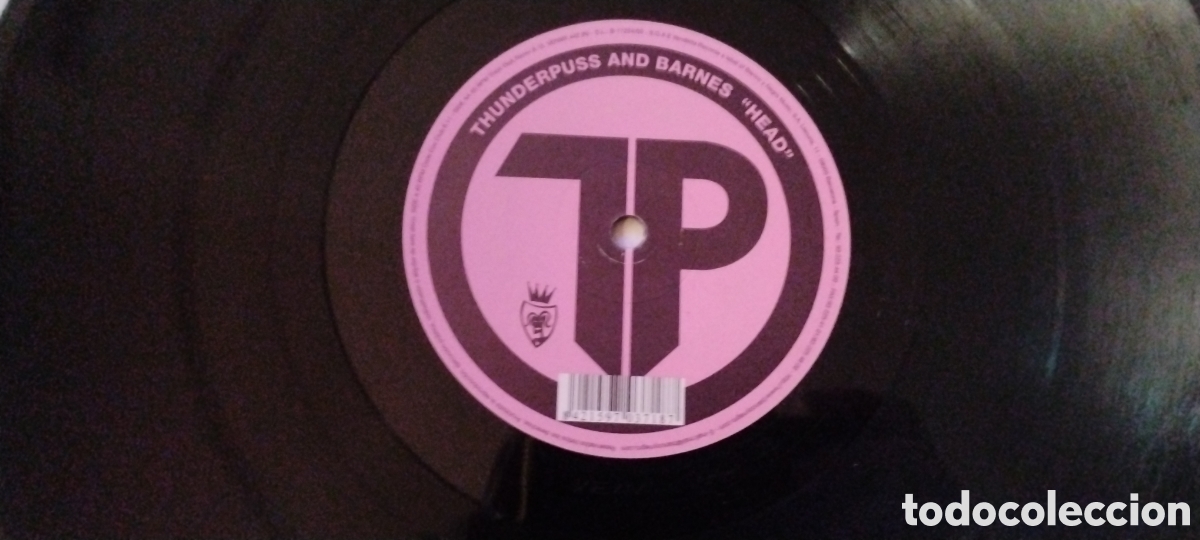 Discos de vinilo: THUNDERPUSS AND BARNES-HEAD-MAXI-VENDETTA/SPAIN-IB - Foto 4