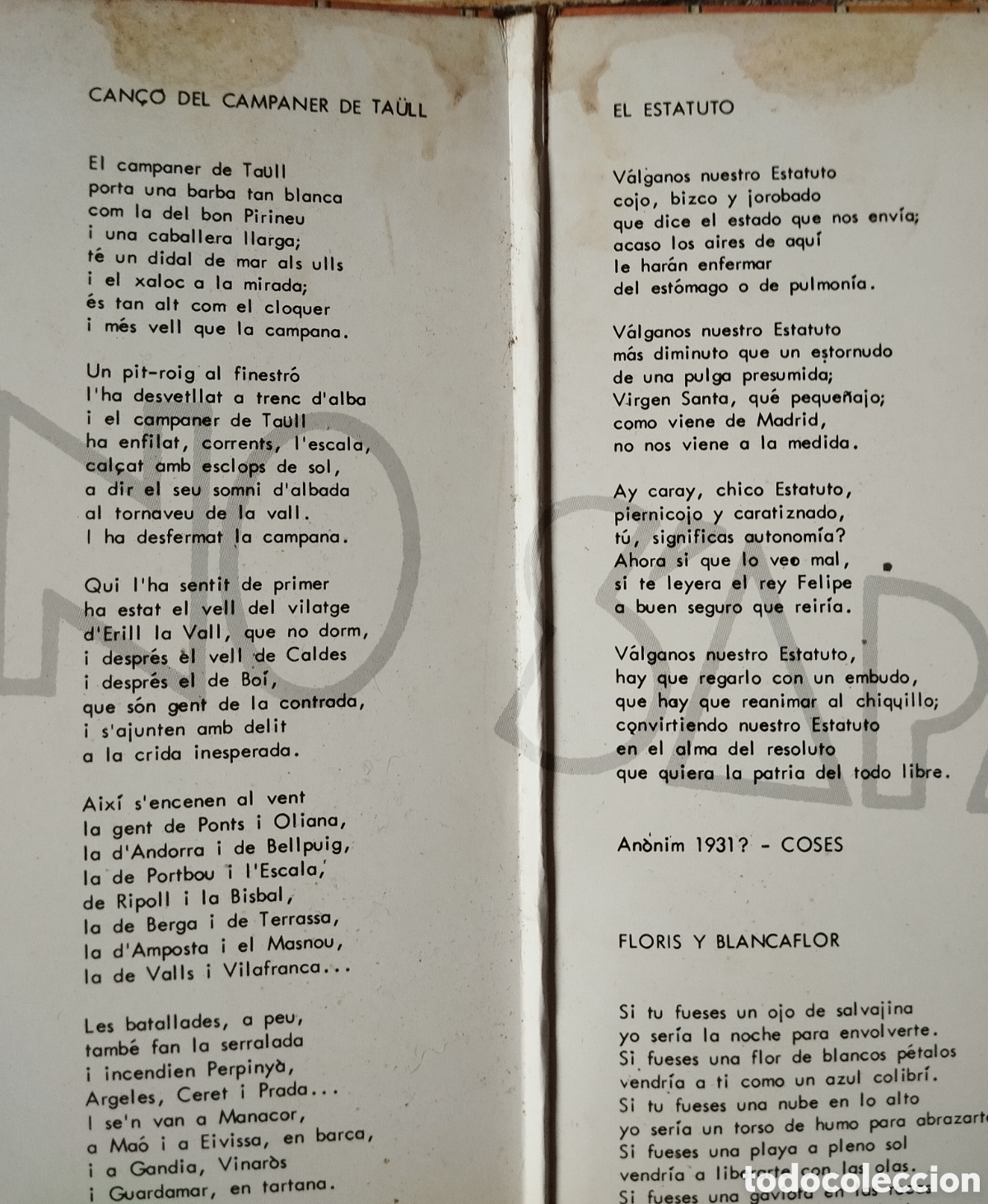 Discos de vinilo: Coses - Perqu&egrave; no sapagui laire - LP - Foto 7