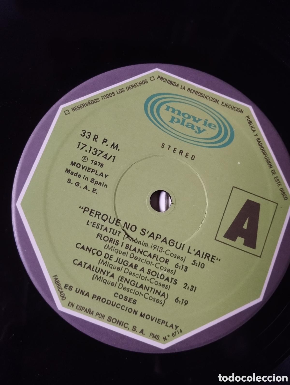 Discos de vinilo: Coses - Perqu&egrave; no sapagui laire - LP - Foto 11