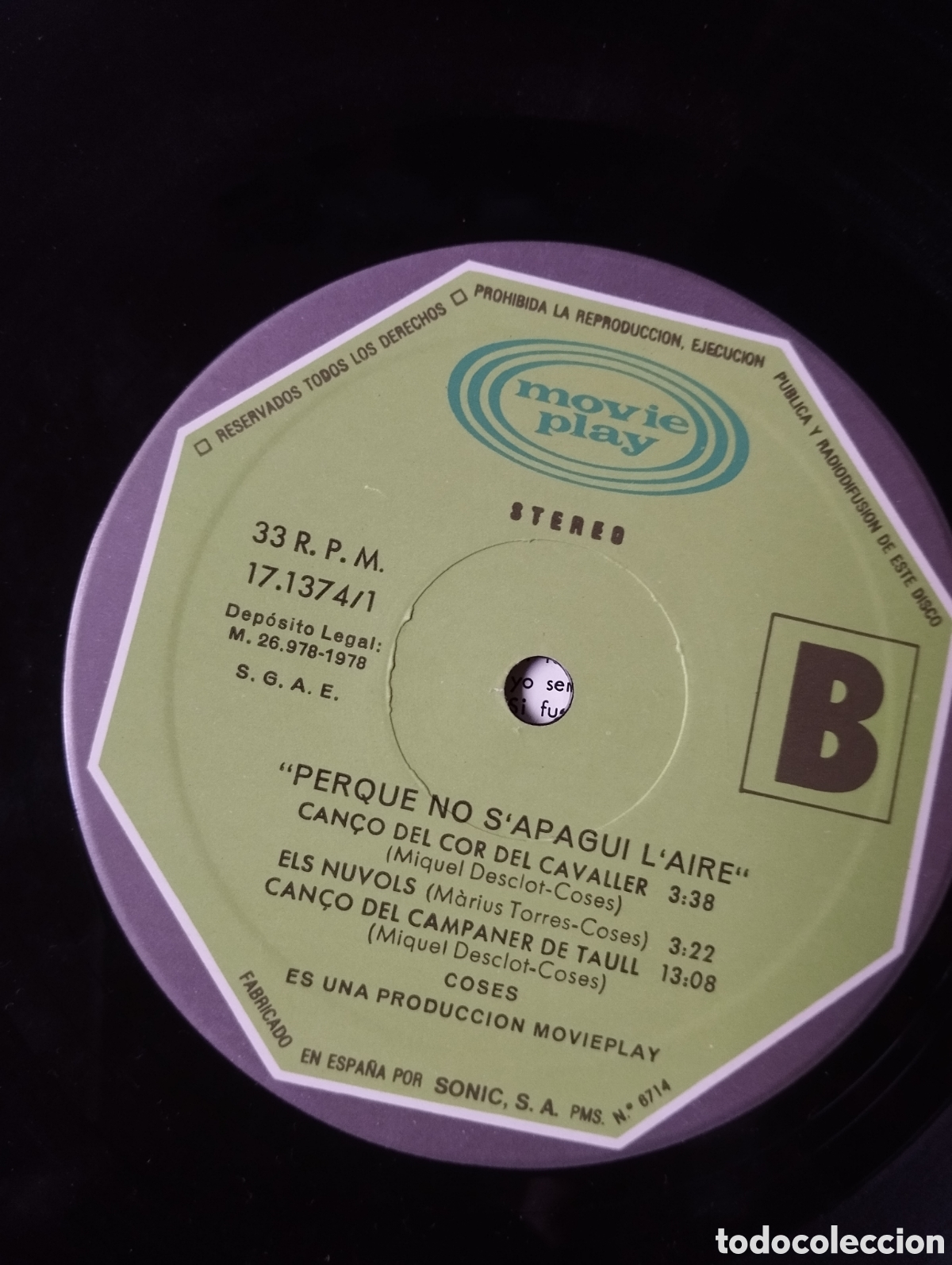 Discos de vinilo: Coses - Perqu&egrave; no sapagui laire - LP - Foto 12