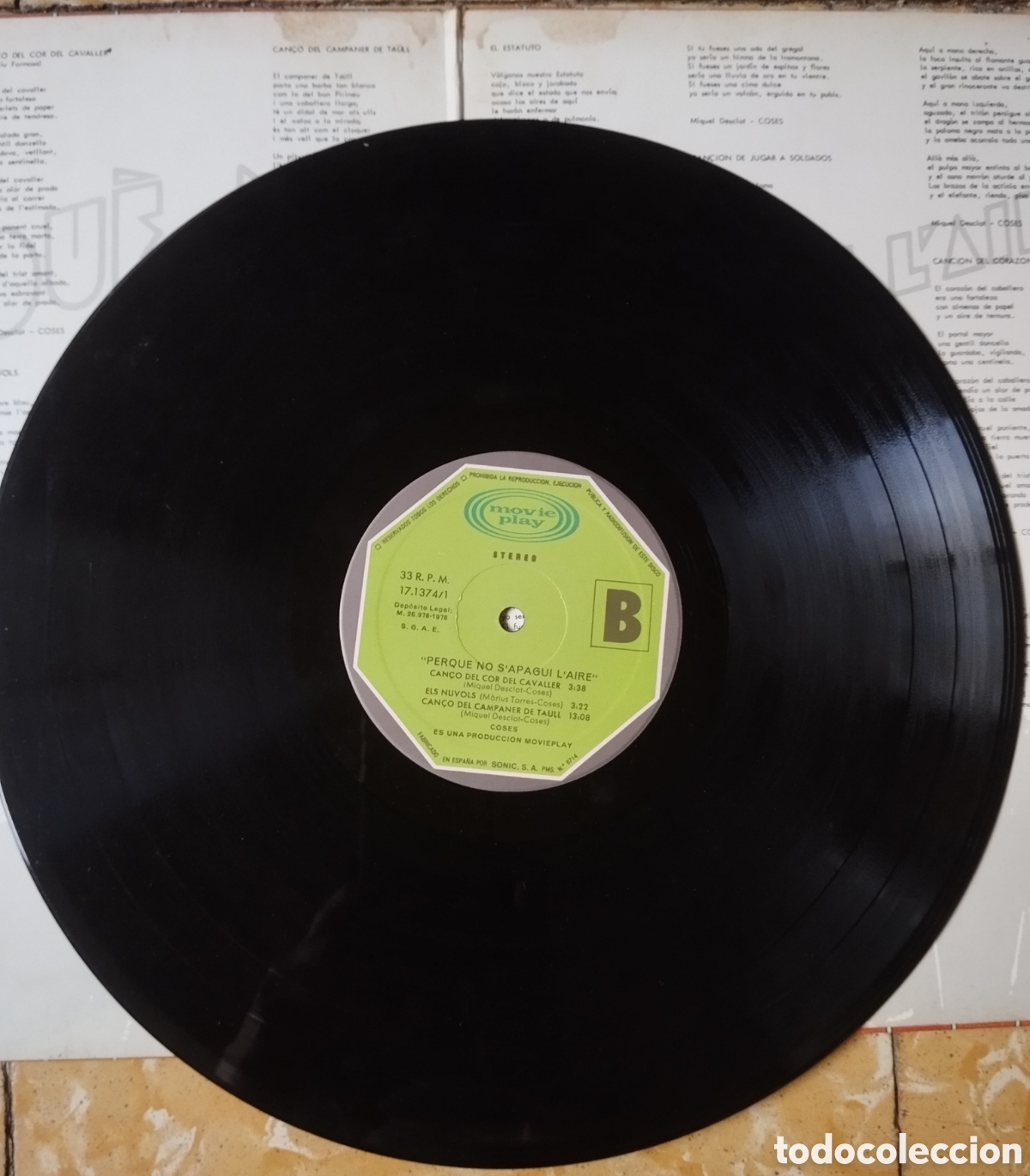 Discos de vinilo: Coses - Perqu&egrave; no sapagui laire - LP - Foto 13