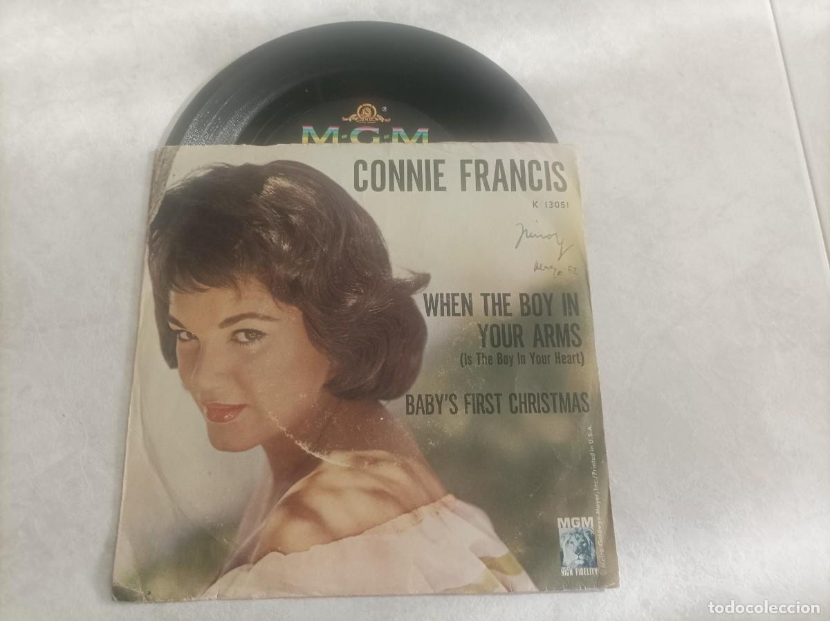 Discos de vinilo: Connie Francis single original USA - Foto 1