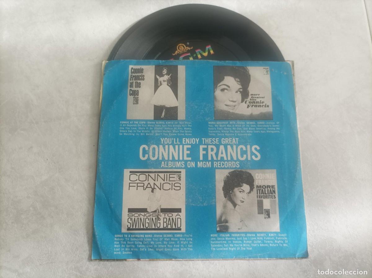 Discos de vinilo: Connie Francis single original USA - Foto 2