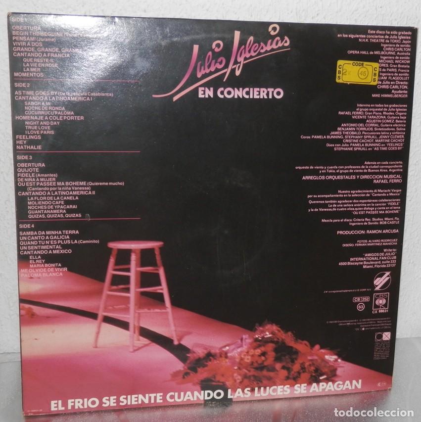 Discos de vinilo: DISCO LP DE VINILO DE JULIO IGLESIAS - Foto 2