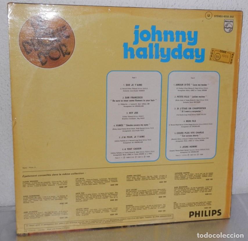 Discos de vinilo: DISCO LP DE VINILO DE JOHNNY HALLYDAY - Foto 2