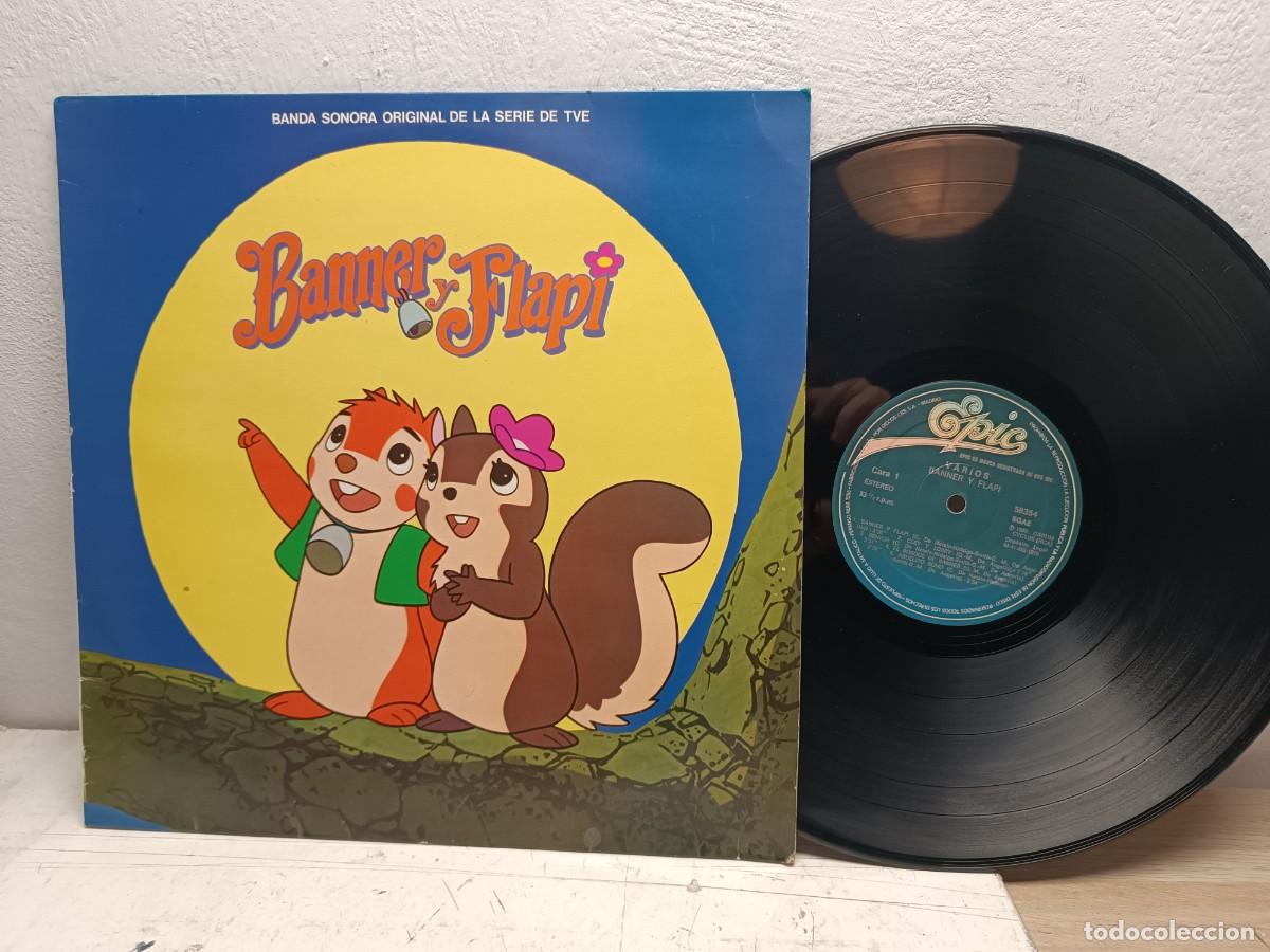 Discos de vinilo: Banner Y Flapi BANDA SONORA DE LA SERI DE TV LP - Foto 1