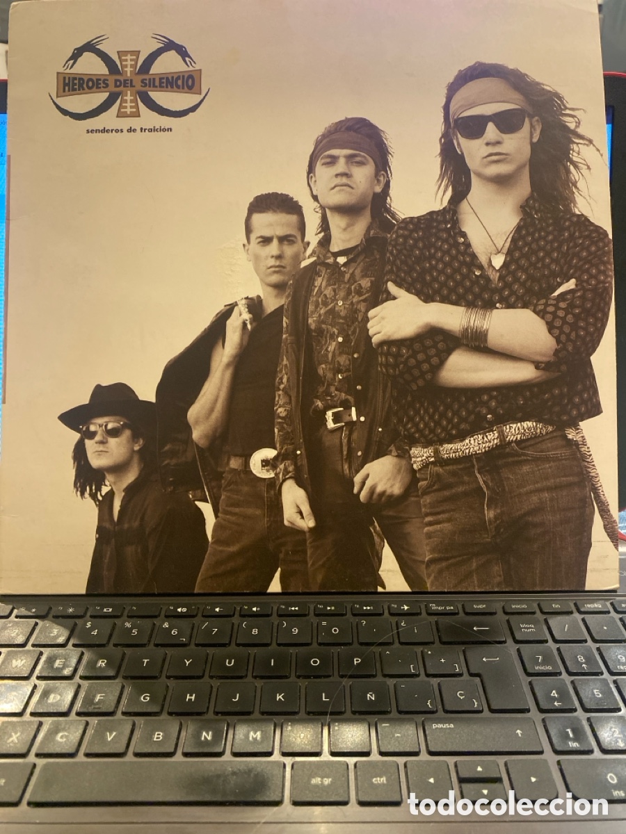 Discos de vinilo: HEROES DEL SILENCIO - SENDEROS DE TRAICI&Oacute;N LP 1990 - Foto 1