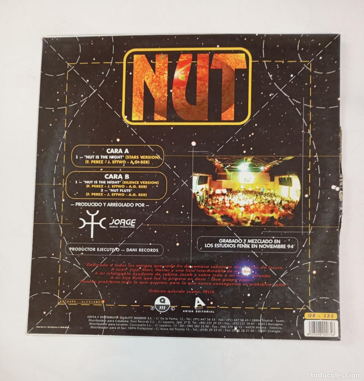 Discos de vinilo: DJ. FELIX. NUT. MAXI-SINGLE. TDKDA84 - Foto 2