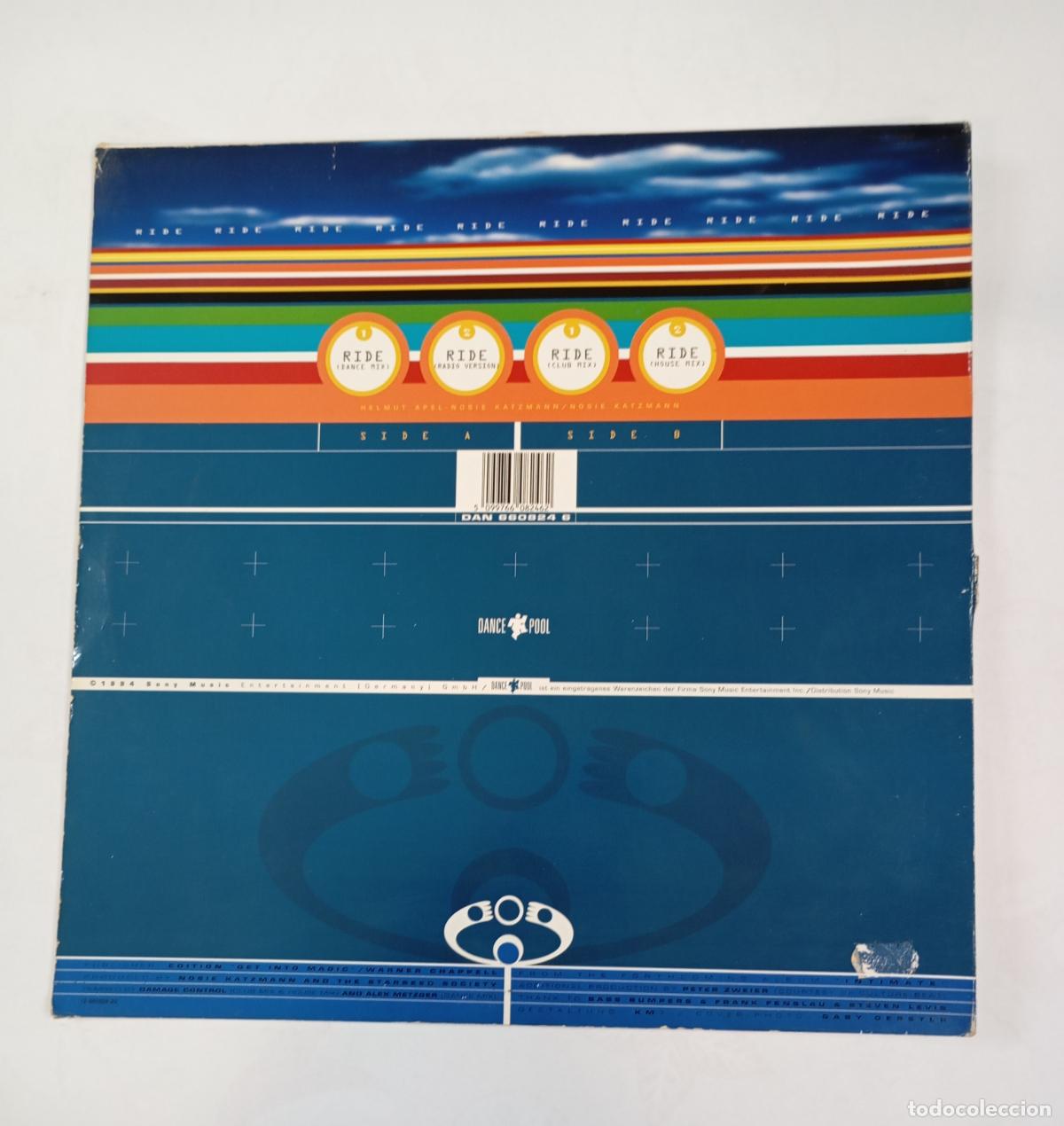 Discos de vinilo: KIM SANDERS. RIDE. MAXI-SINGLE. TDKDA84 - Foto 2