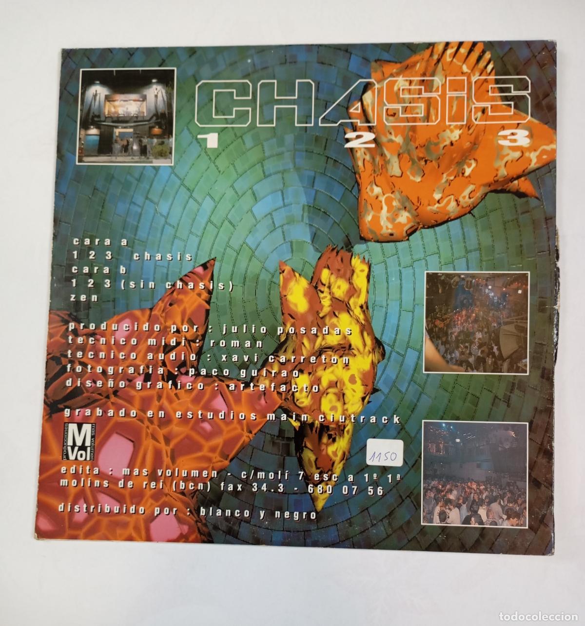Discos de vinilo: CHASIS. RICARDO F. 1 2 3. MAXI-SINGLE. TDKDA84 - Foto 2