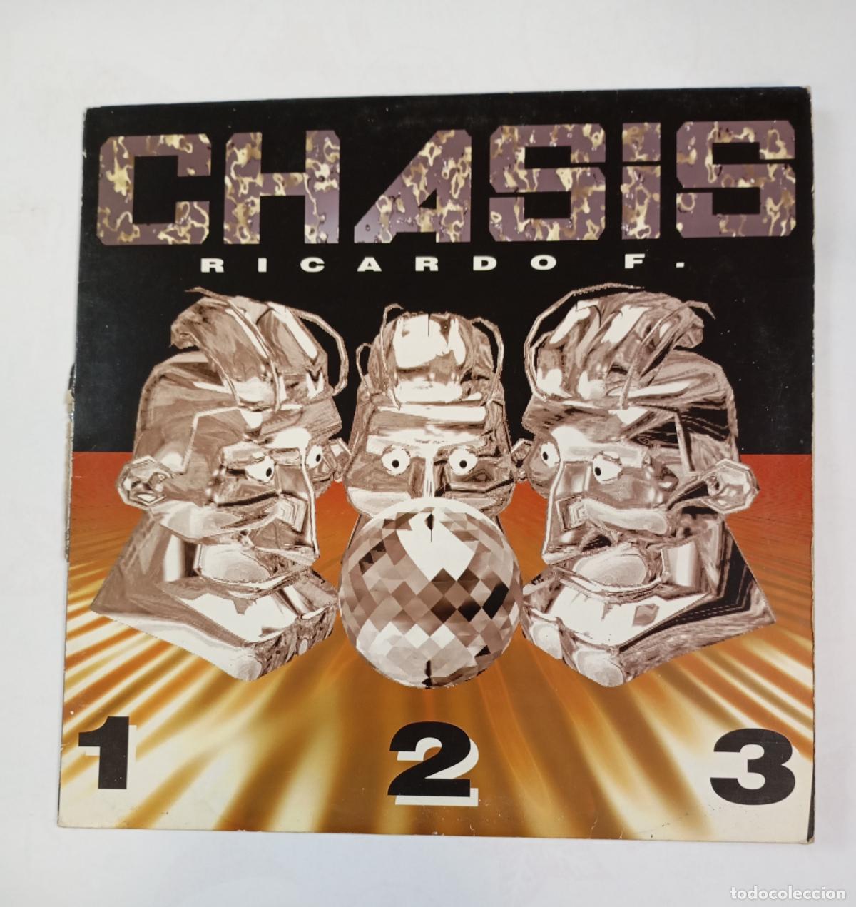 Discos de vinilo: CHASIS. RICARDO F. 1 2 3. MAXI-SINGLE. TDKDA84 - Foto 1