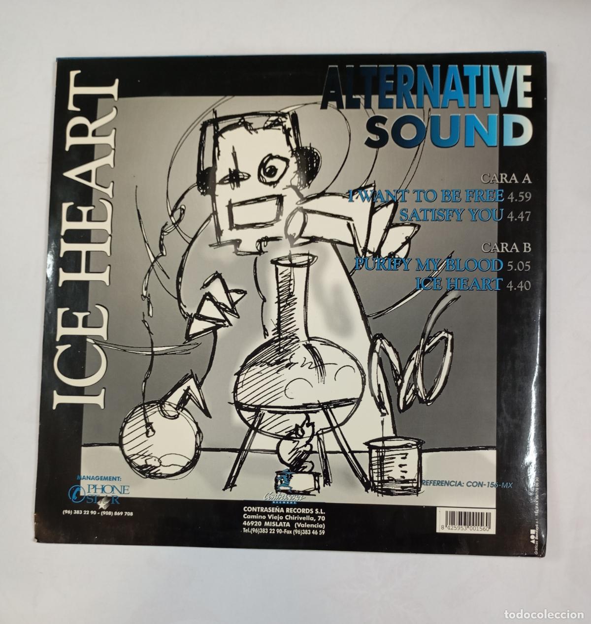 Discos de vinilo: ICE HEART. ALTERNATIVE SOUND. MAXI-SINGLE. TDKDA84 - Foto 2