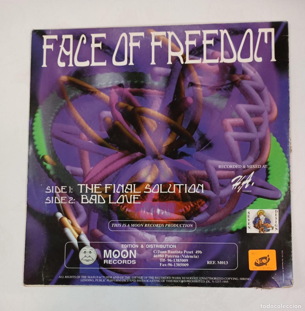 Discos de vinilo: Face Of Freedom - The Final Solution. MAXI-SINGLE. TDKDA84 - Foto 2