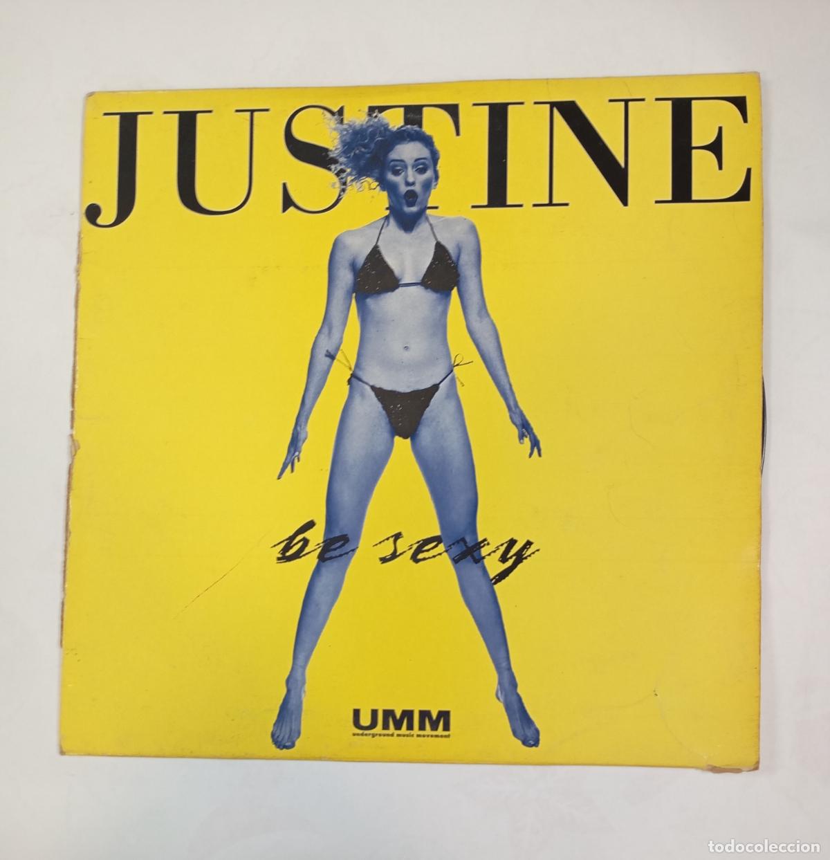 Discos de vinilo: JUSTINE. BE SEXY. UMM. MAXI-SINGLE. TDKDA84 - Foto 1
