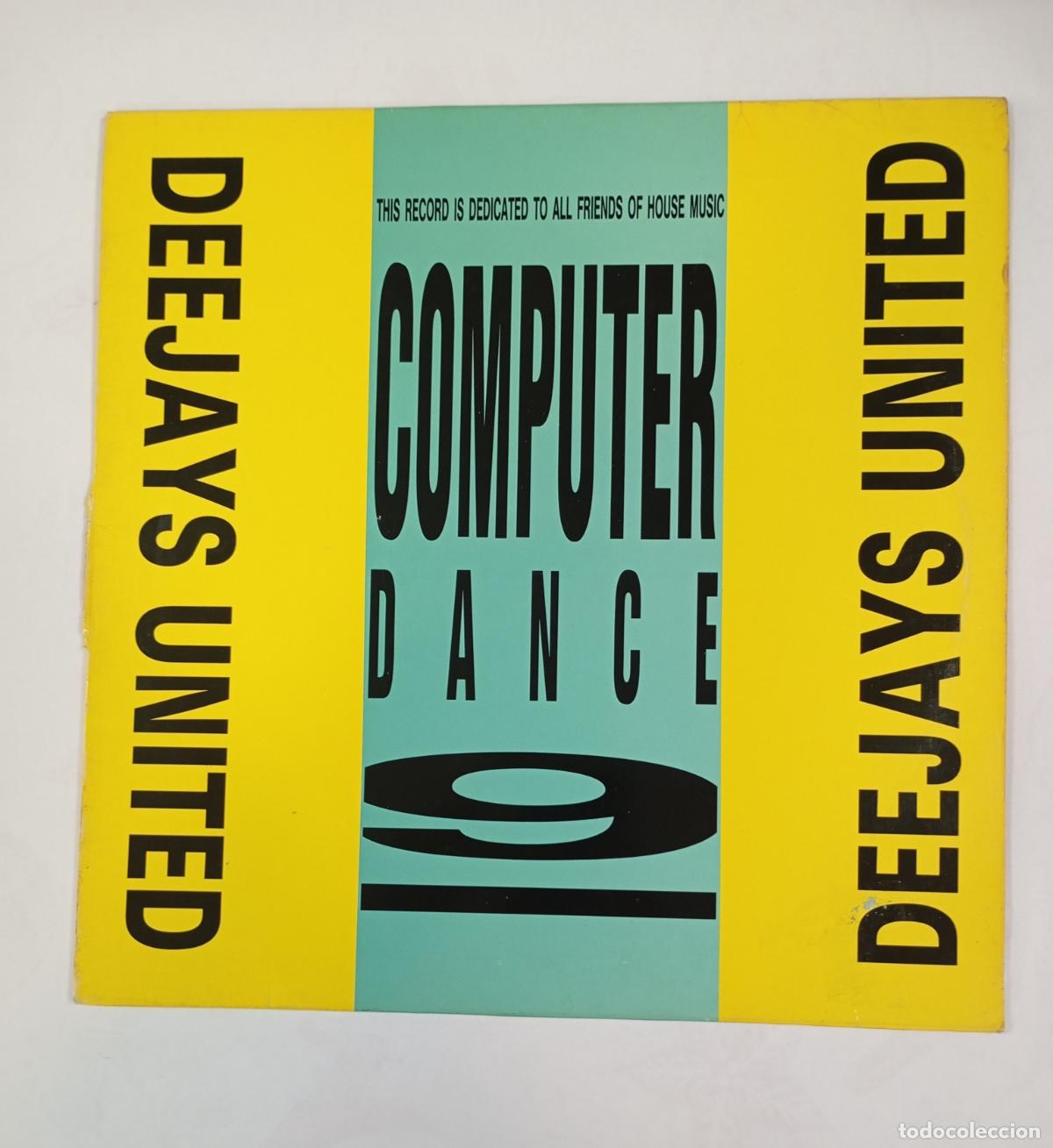 Discos de vinilo: Computer Dance Nine. Deejays United. MAXI-SINGLE. TDKDA84 - Foto 1