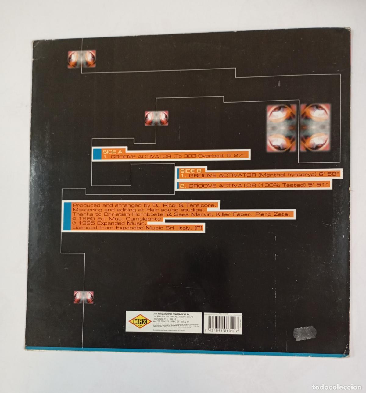 Discos de vinilo: AVALONE ONE. GROOVE ACTIVATOR. MAXI-SINGLE. TDKDA84 - Foto 2