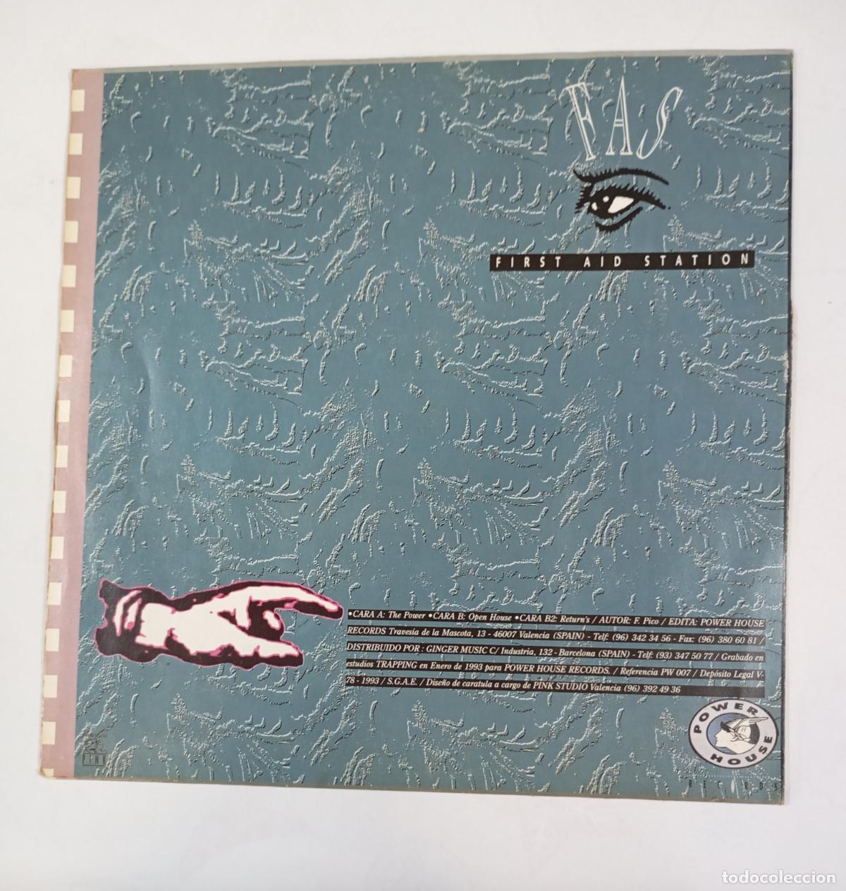 Discos de vinilo: FAS - FIRST AID STATION. MAXI-SINGLE. TDKDA84 - Foto 2