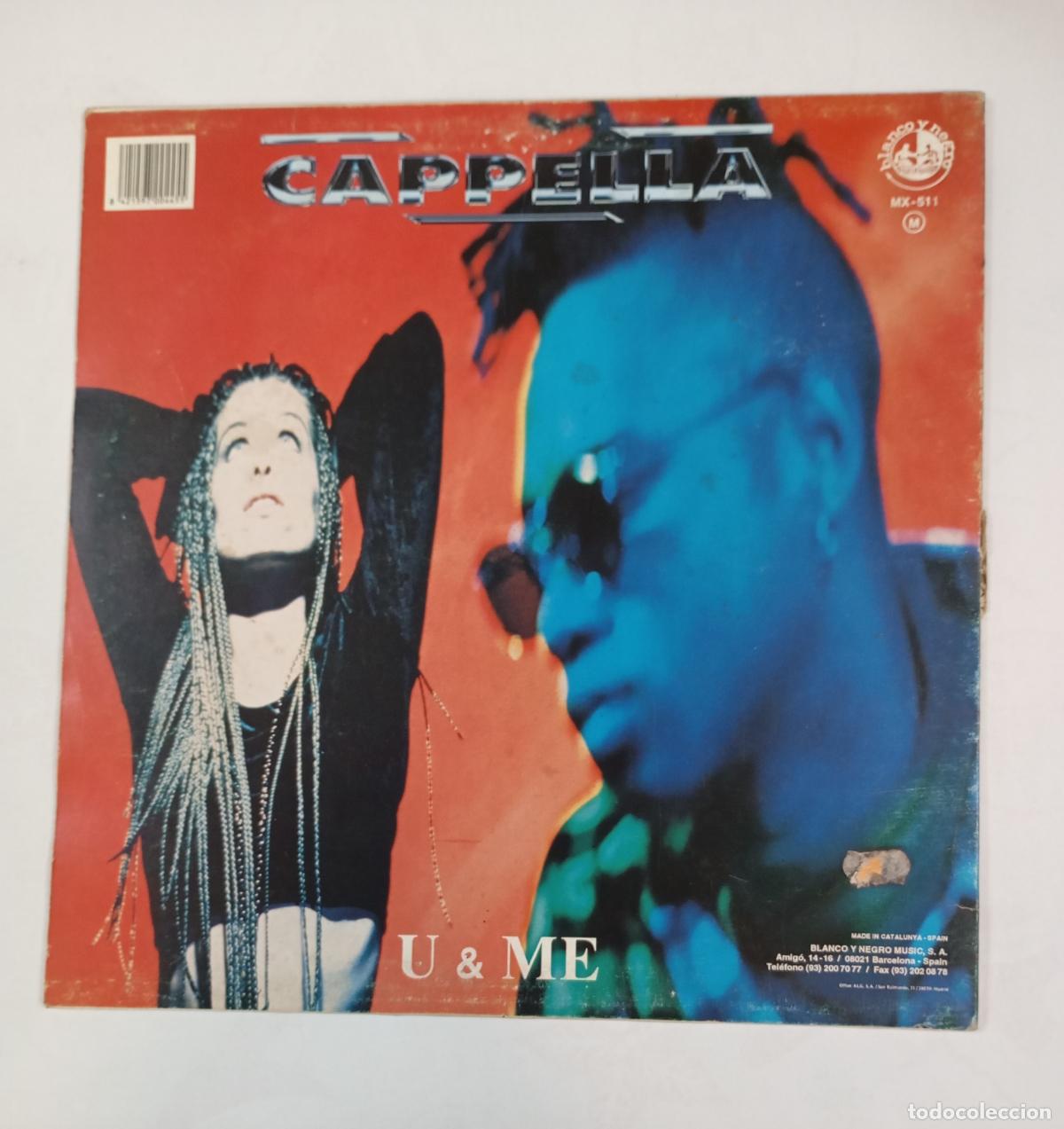 Discos de vinilo: Cappella-u & me. MAXI-SINGLE. TDKDA84 - Foto 2