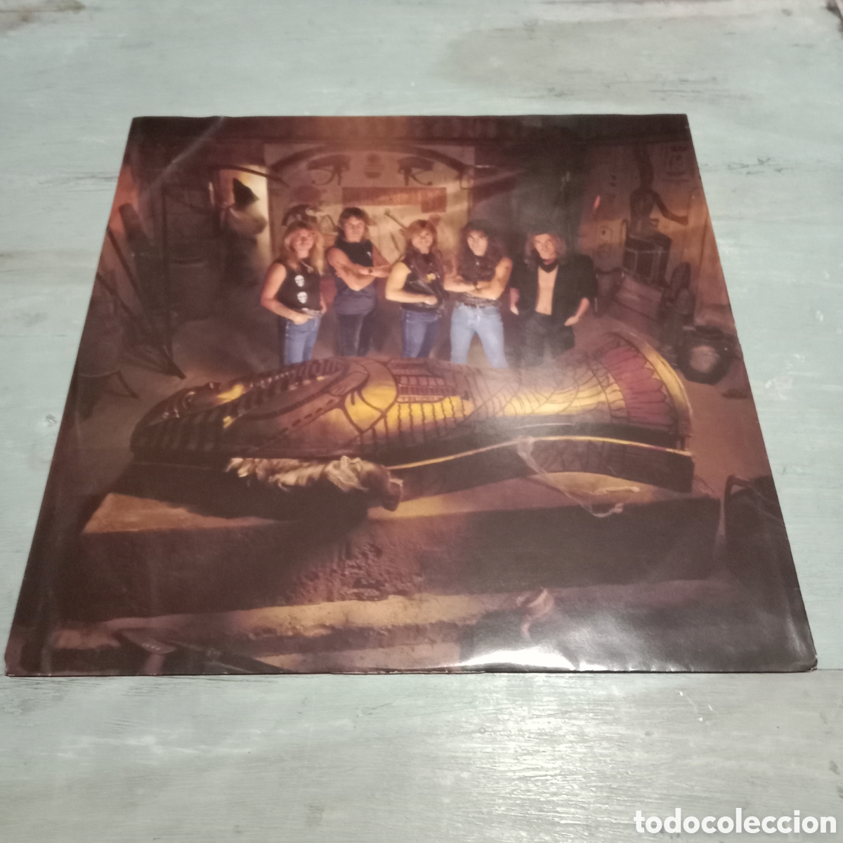 Discos de vinilo: IRON MAIDEN - POWERSLAVE - LP - Foto 4