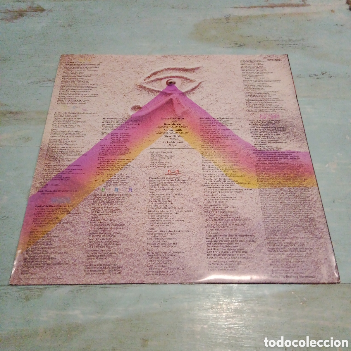 Discos de vinilo: IRON MAIDEN - POWERSLAVE - LP - Foto 5