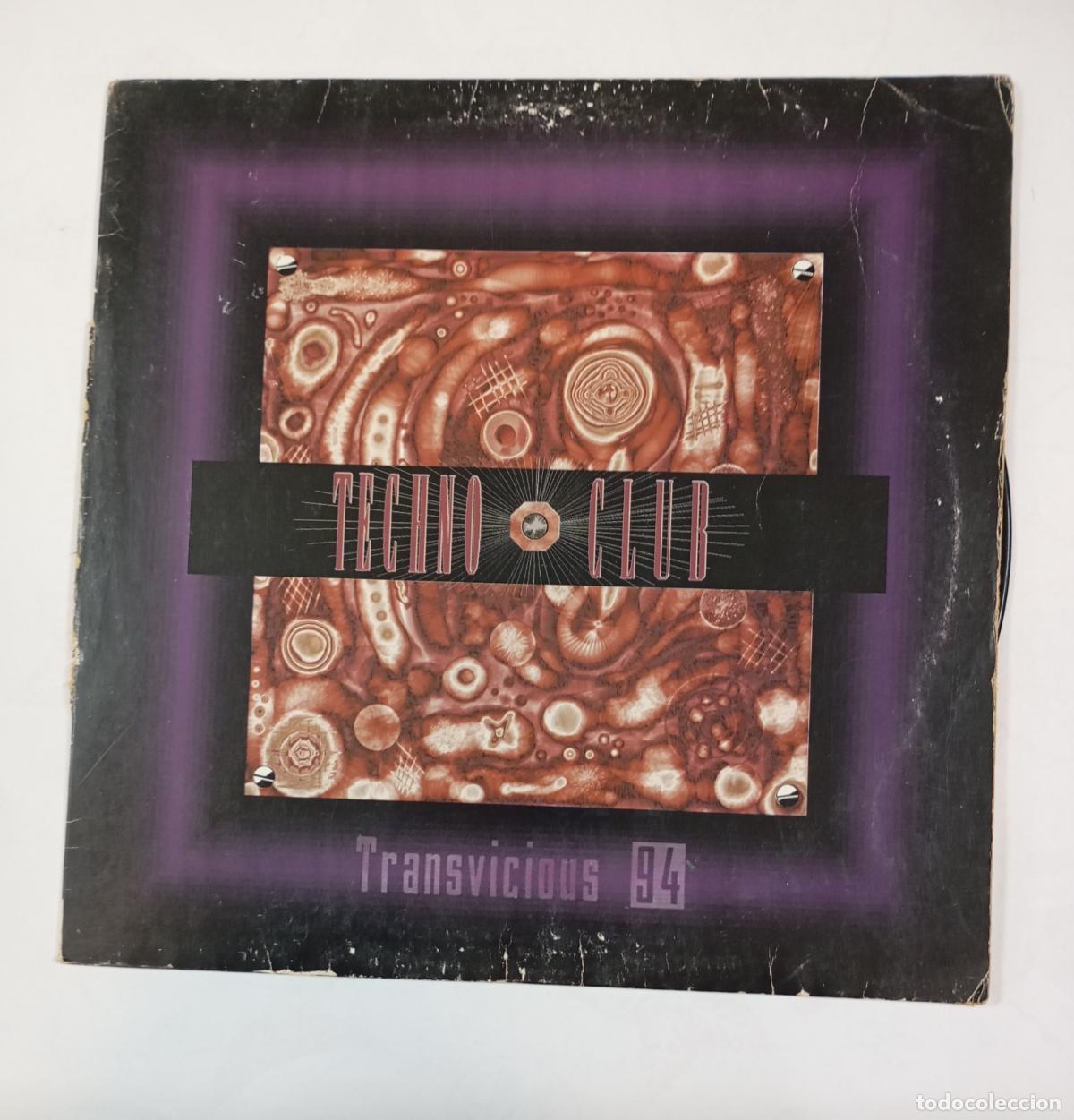 Discos de vinilo: TRANSVICIOUS 94. TECHNO CLUB. MAXI-SINGLE. TDKDA84 - Foto 1