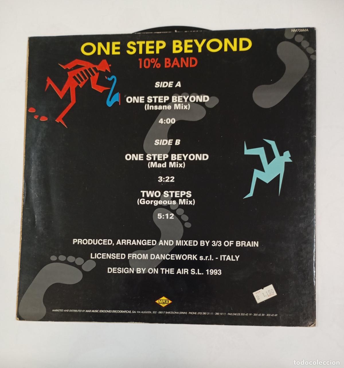 Discos de vinilo: 10% BAND. - ONE STEP BEYOND .MAXI SINGLE. TDKDA84 - Foto 2