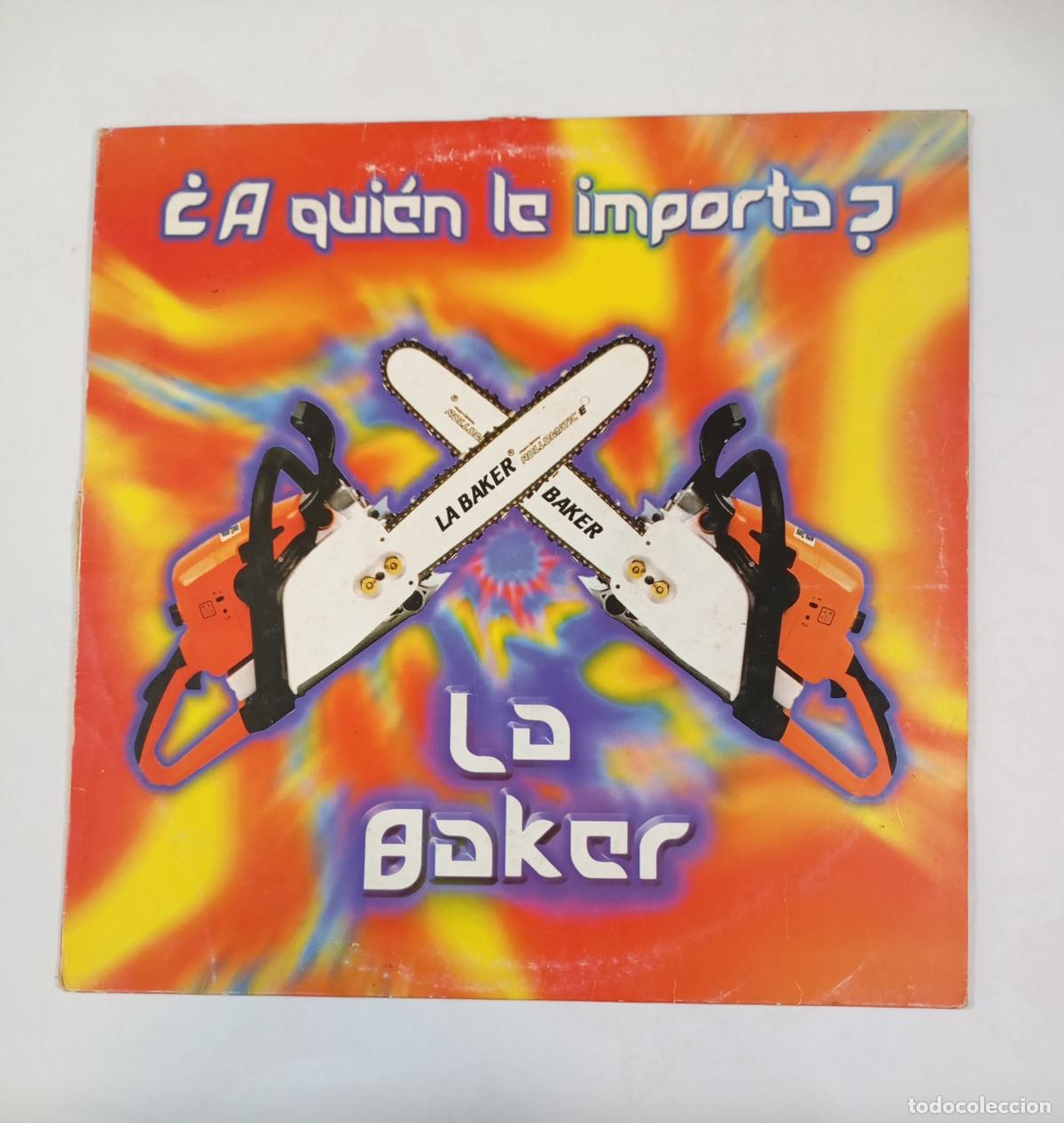 Discos de vinilo: LA BAKER. A QUIEN LE IMPORTA. MAXI-SINGLE. TDKDA84 - Foto 1