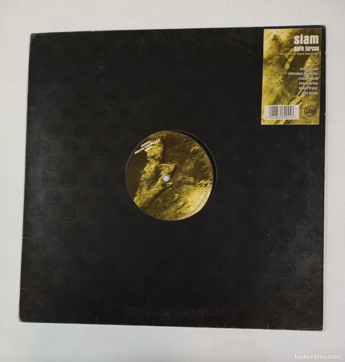 Discos de vinilo: SLAM. DARK FORCES. MAXI-SINGLE. TDKDA84 - Foto 2