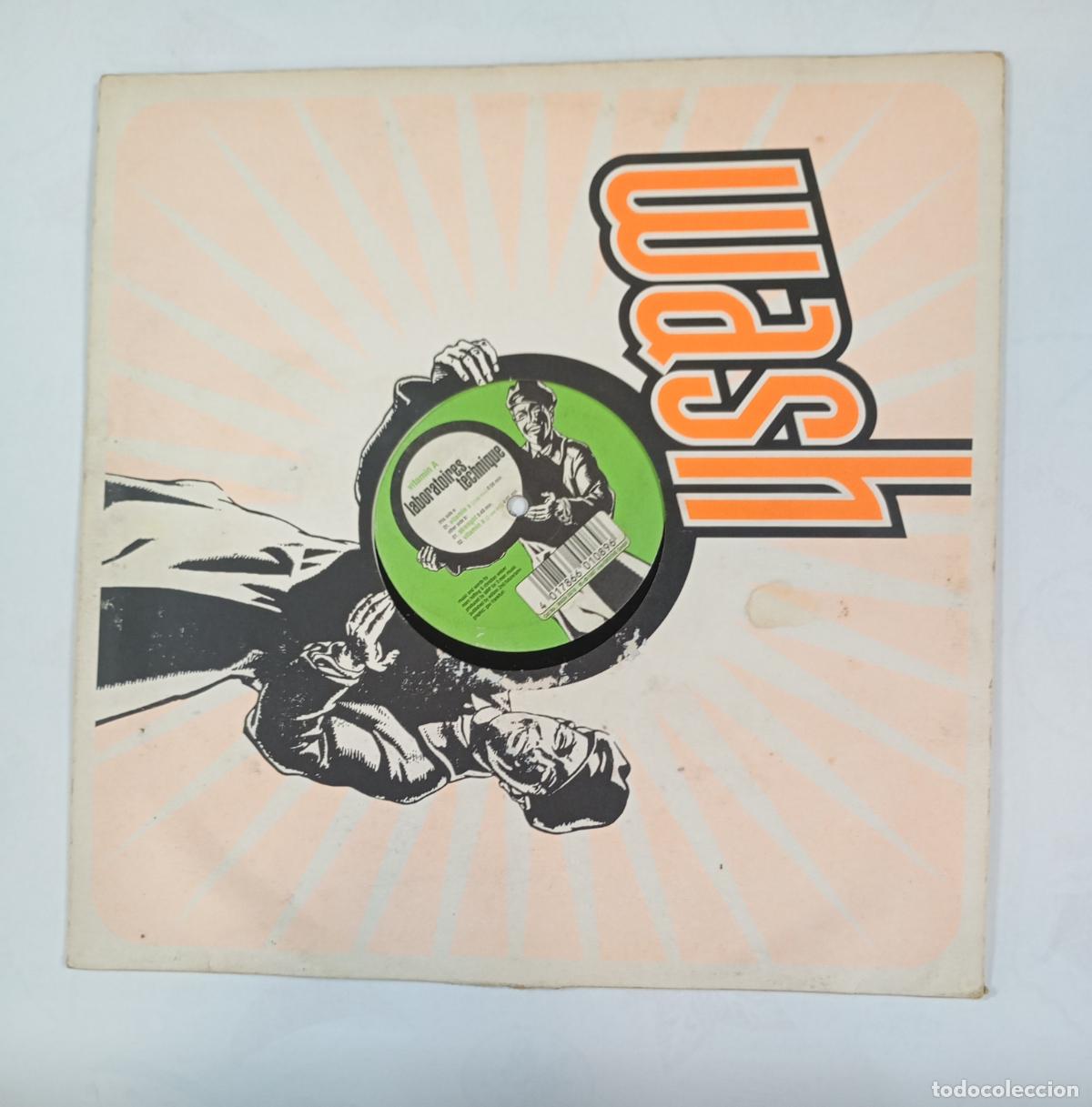 Discos de vinilo: LABORATOIRES TECHNIQUE. WASH. MAXI-SINGLE. TDKDA84 - Foto 2