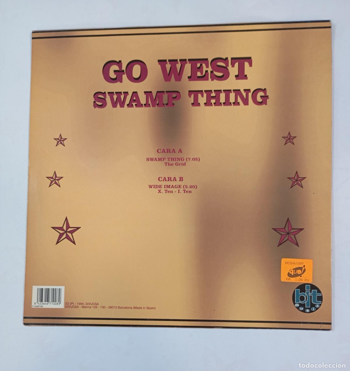 Discos de vinilo: Go West - Swamp Thing. MAXI-SINGLE. TDKDA84 - Foto 2
