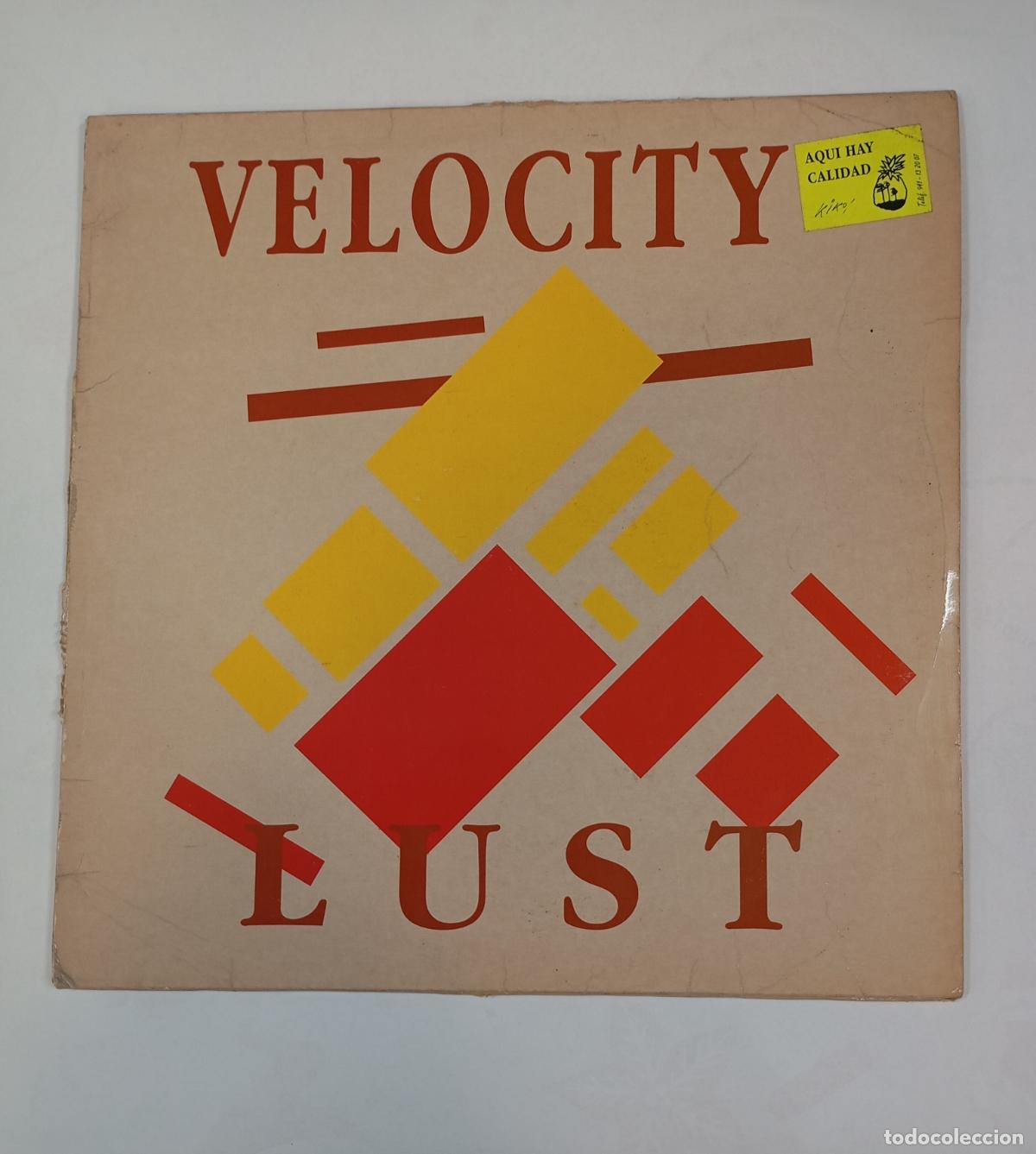 Discos de vinilo: VELOCITY. LUST. MAXI-SINGLE. TDKDA84 - Foto 1
