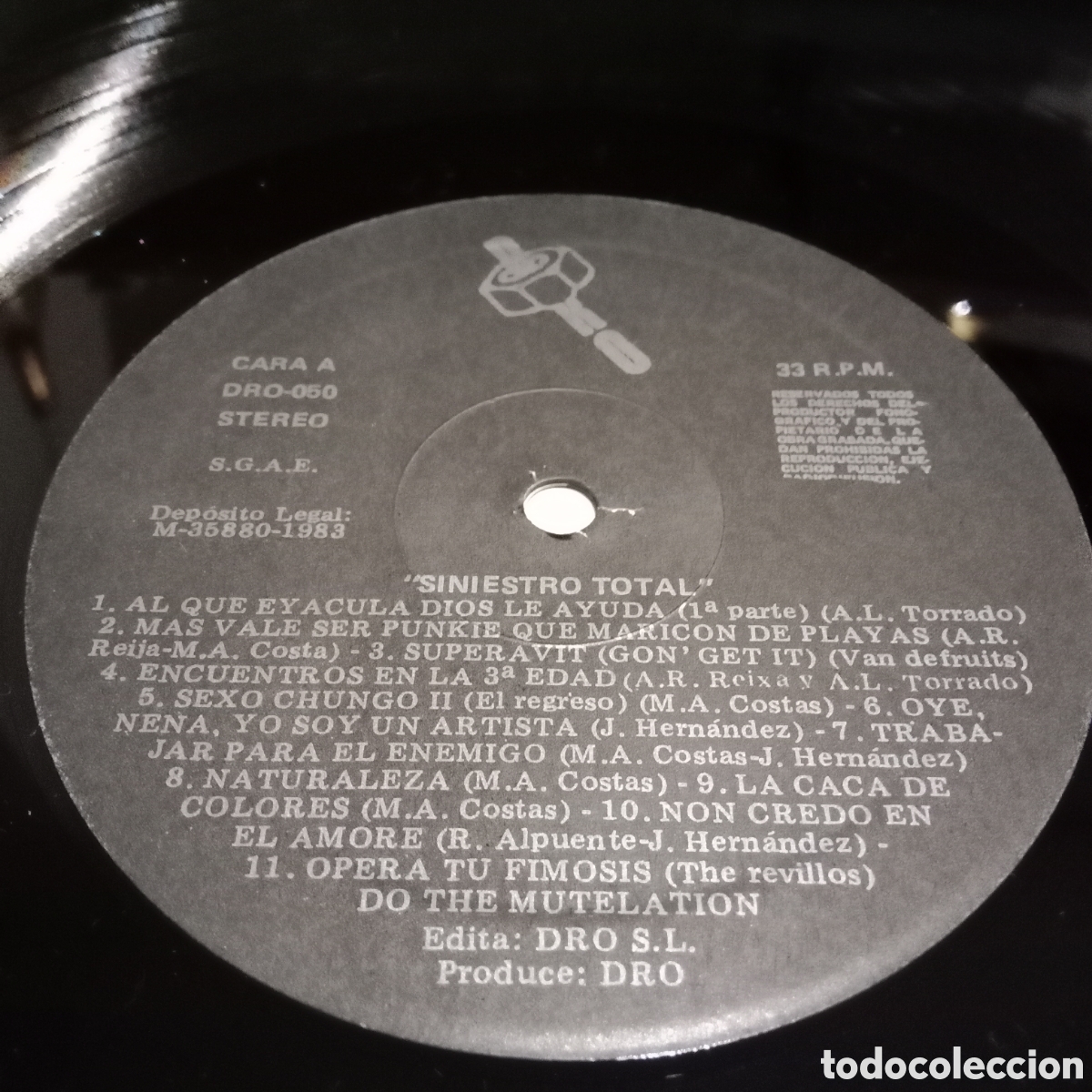 Discos de vinilo: SINIESTRO TOTAL - SINIESTRO TOTAL II (EL REGRESO) - LP - Foto 4