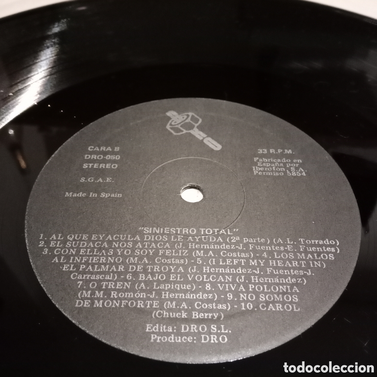 Discos de vinilo: SINIESTRO TOTAL - SINIESTRO TOTAL II (EL REGRESO) - LP - Foto 5