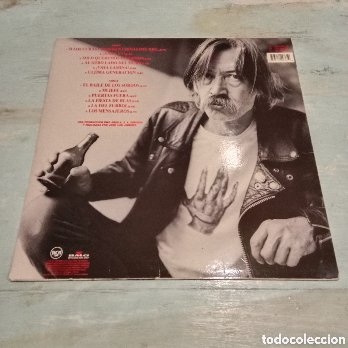 Discos de vinilo: PORRETAS - ULTIMA GENERACION - LP - Foto 2