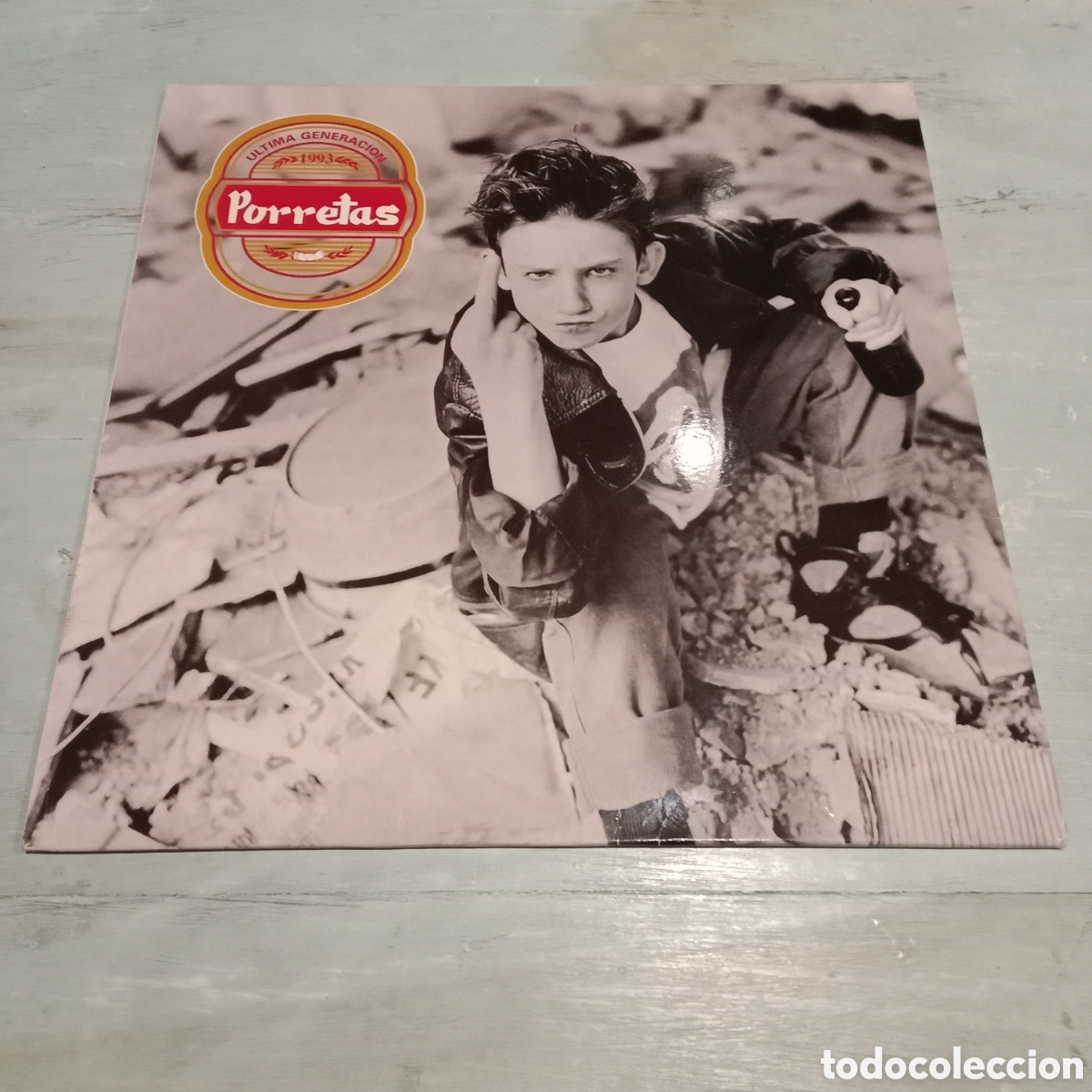 Discos de vinilo: PORRETAS - ULTIMA GENERACION - LP - Foto 1