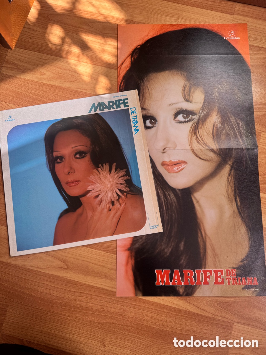 Discos de vinilo: Marife de Triana - Disco m&aacute;s P&oacute;ster (Nuevo) - Foto 1