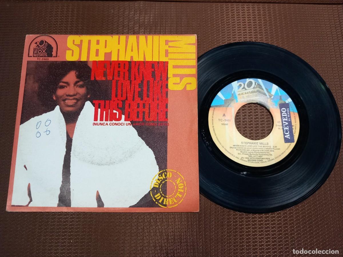 Discos de vinilo: Stephanie Mills / Never Knew Love Like This Before / SINGLE 7&rdquo; - Foto 1