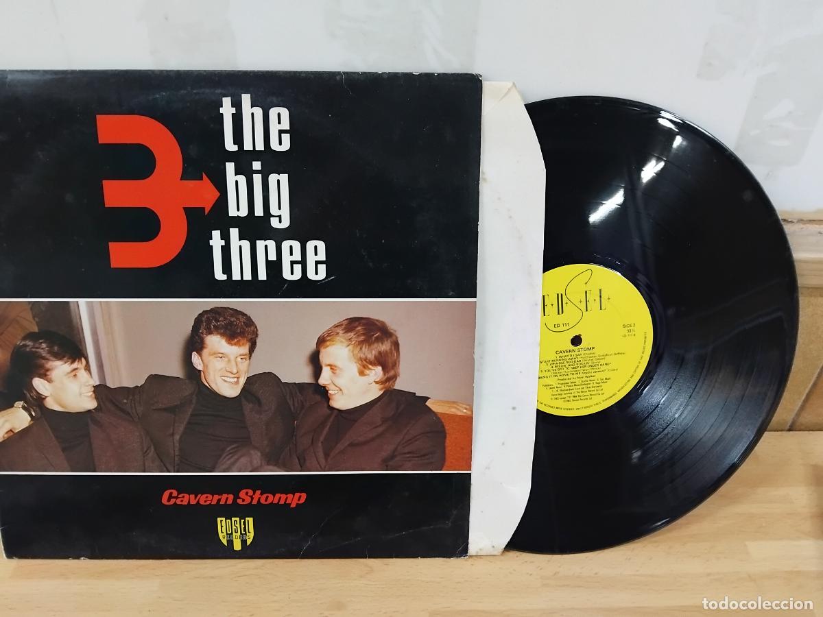 Discos de vinilo: THE BIG THREE. CAVERN STOM LP EDSEL RECORDS 1982 - Foto 1