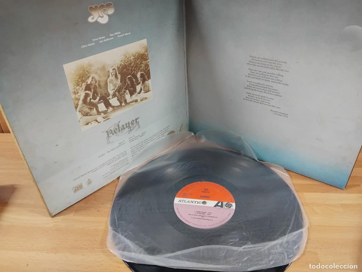 Discos de vinilo: YES. RELAYER. LP ATLANTIC RECORDS 1975. - Foto 2