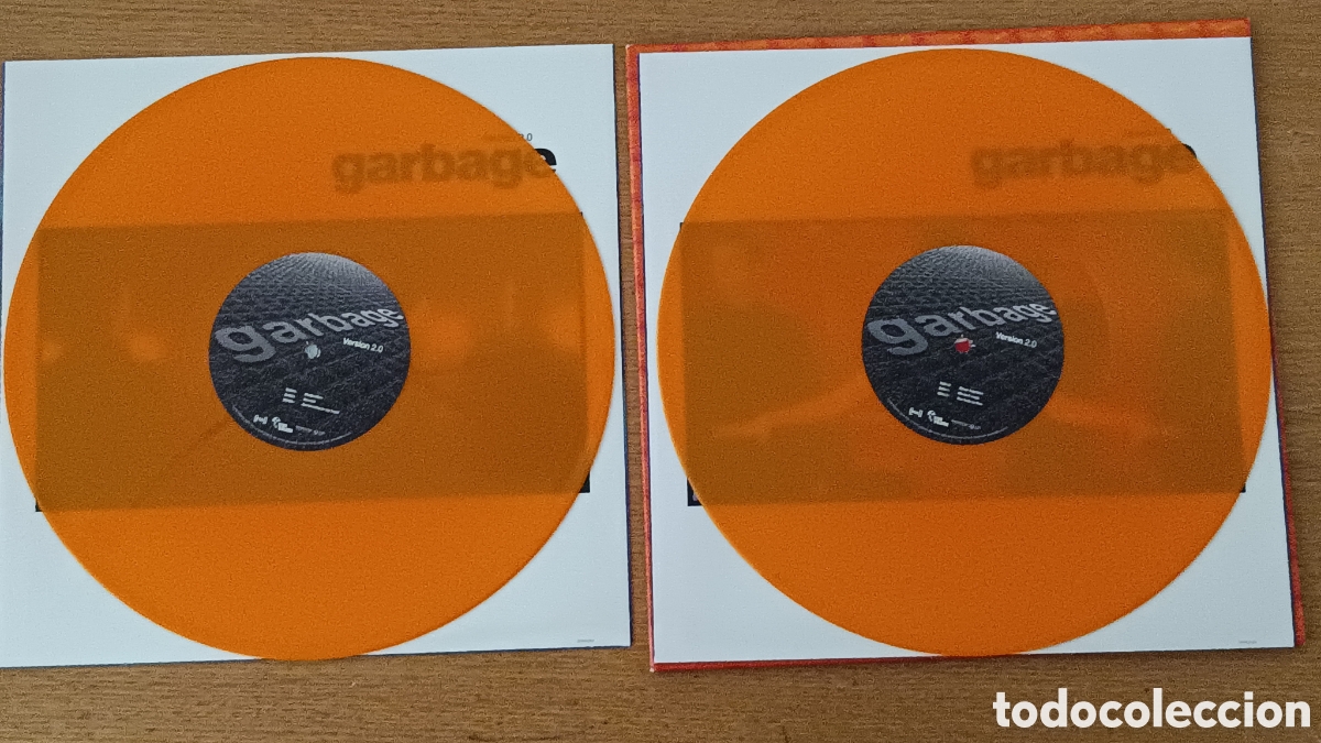 Discos de vinilo: Garbage (2 Lps) Versi&oacute;n 2.0 Orange Vinyl - Foto 5