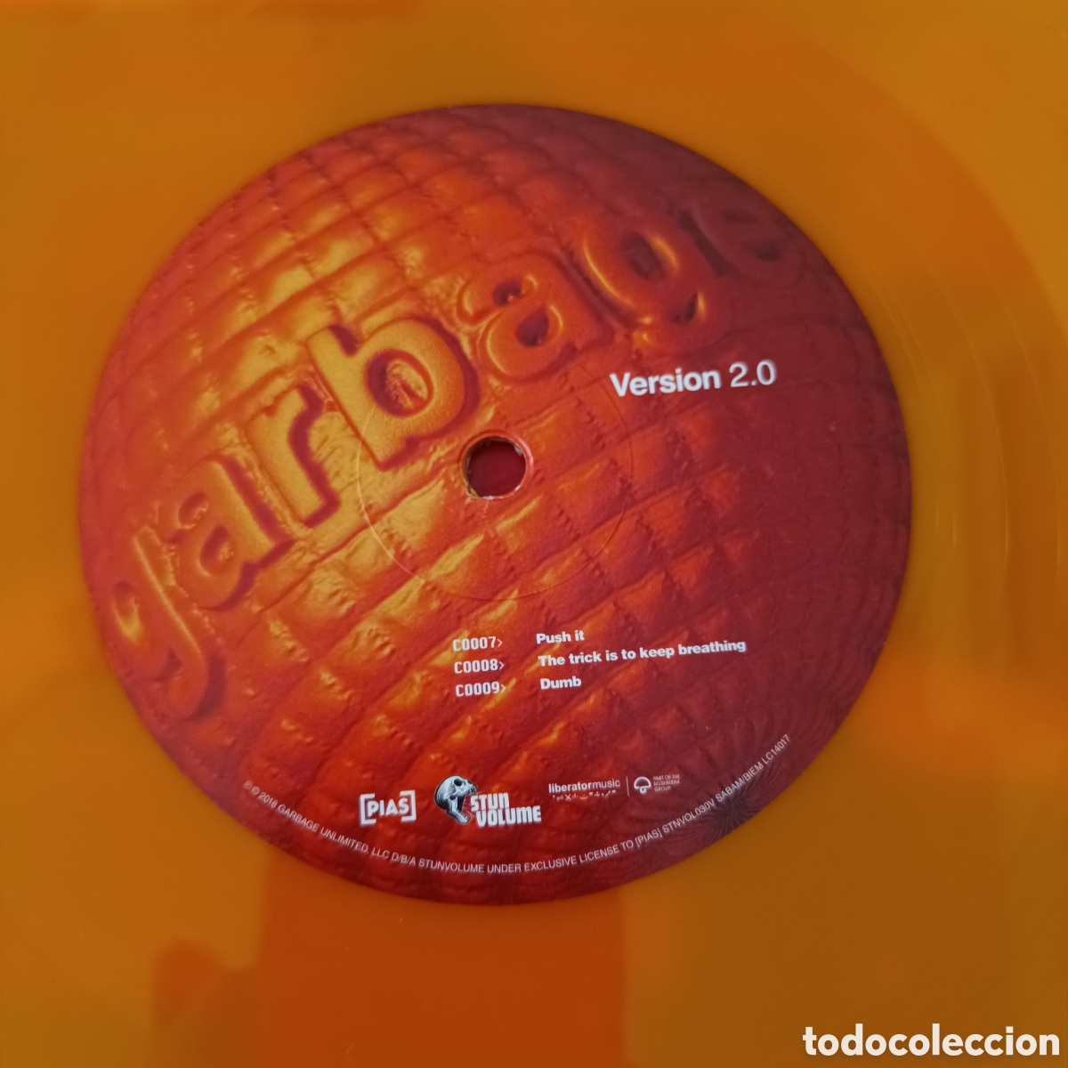 Discos de vinilo: Garbage (2 Lps) Versi&oacute;n 2.0 Orange Vinyl - Foto 9