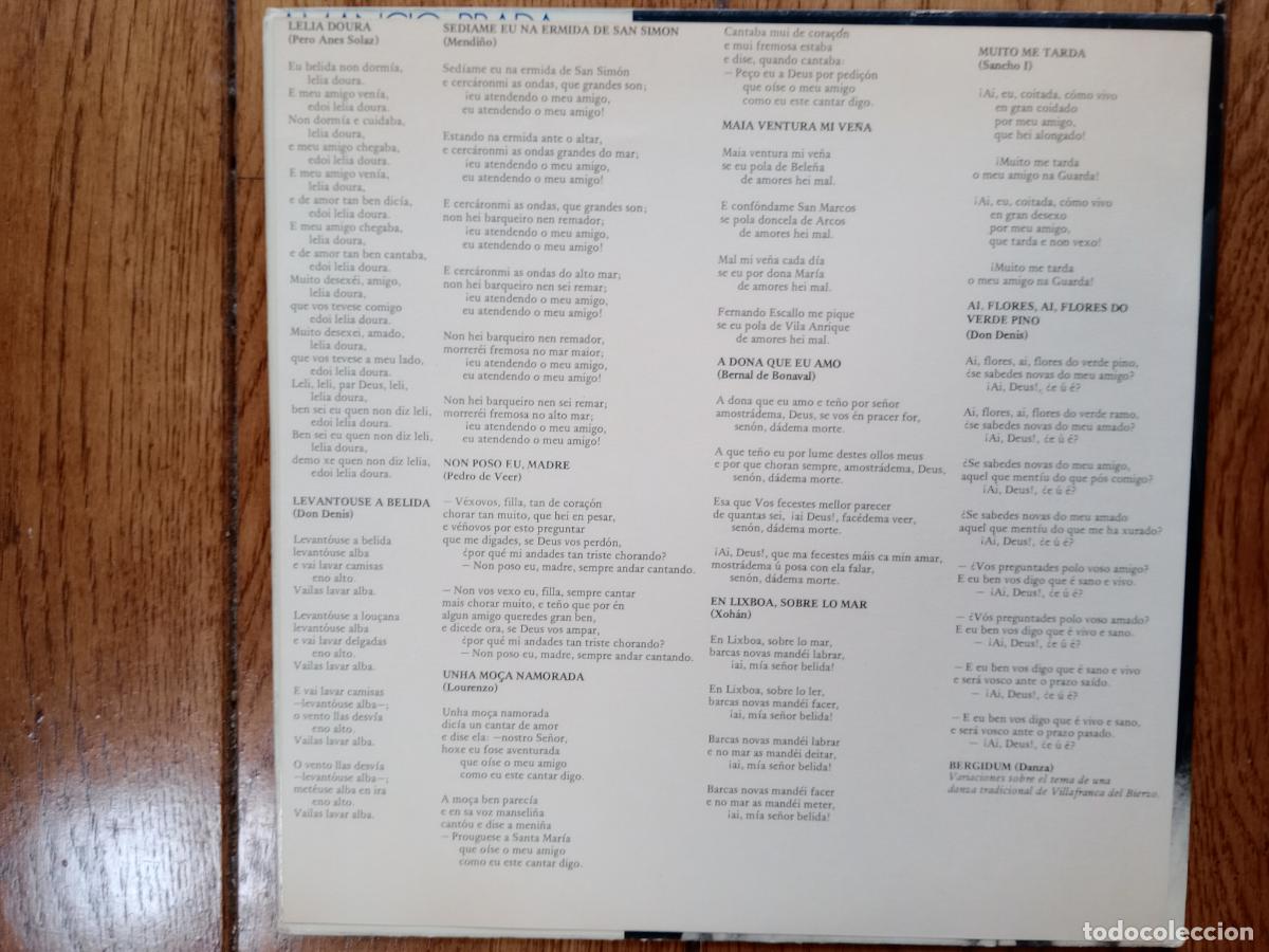Discos de vinilo: Amancio Prada - Leliadoura - Foto 4