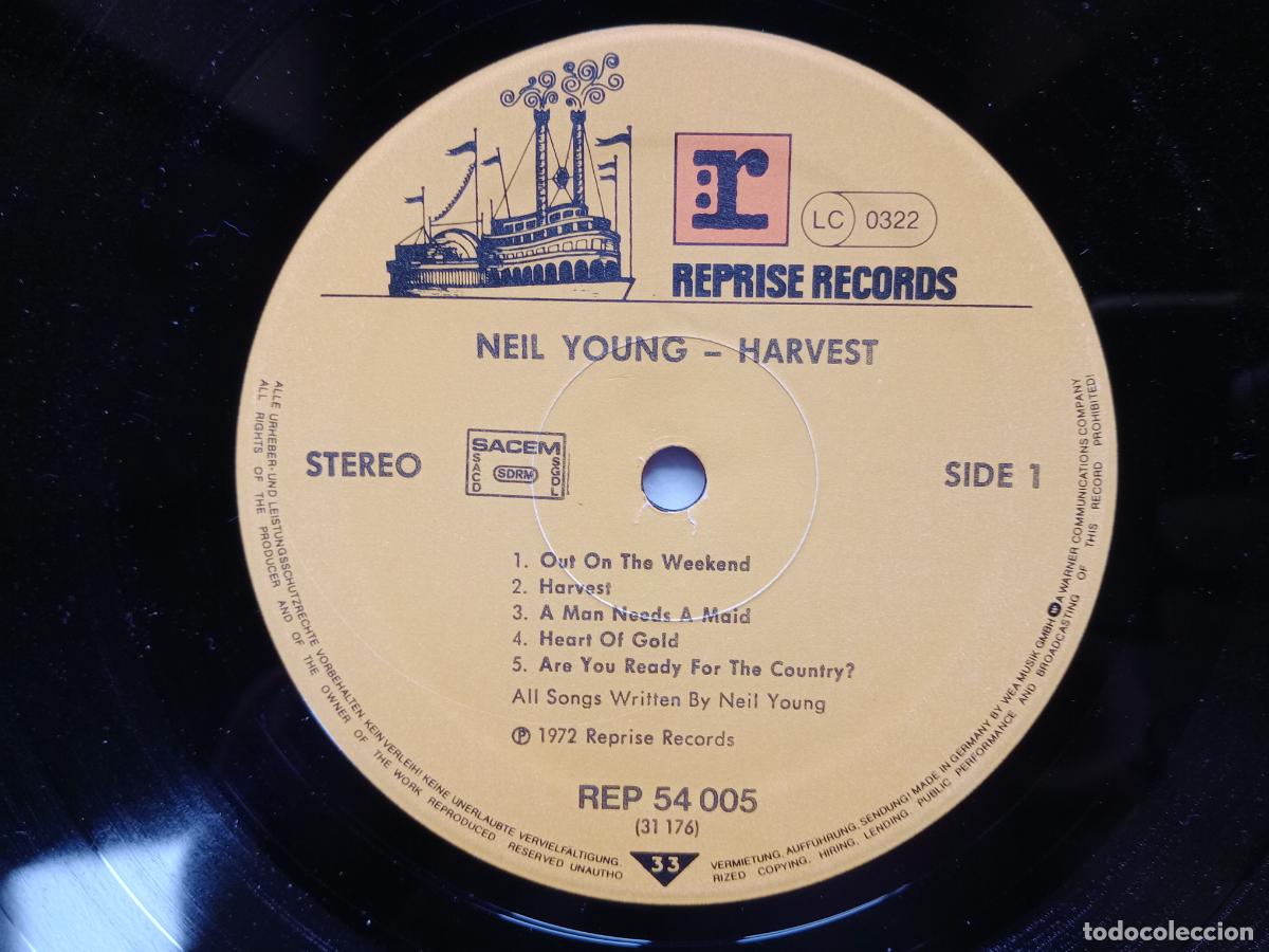 Discos de vinilo: Neil Young - harvest - Foto 9