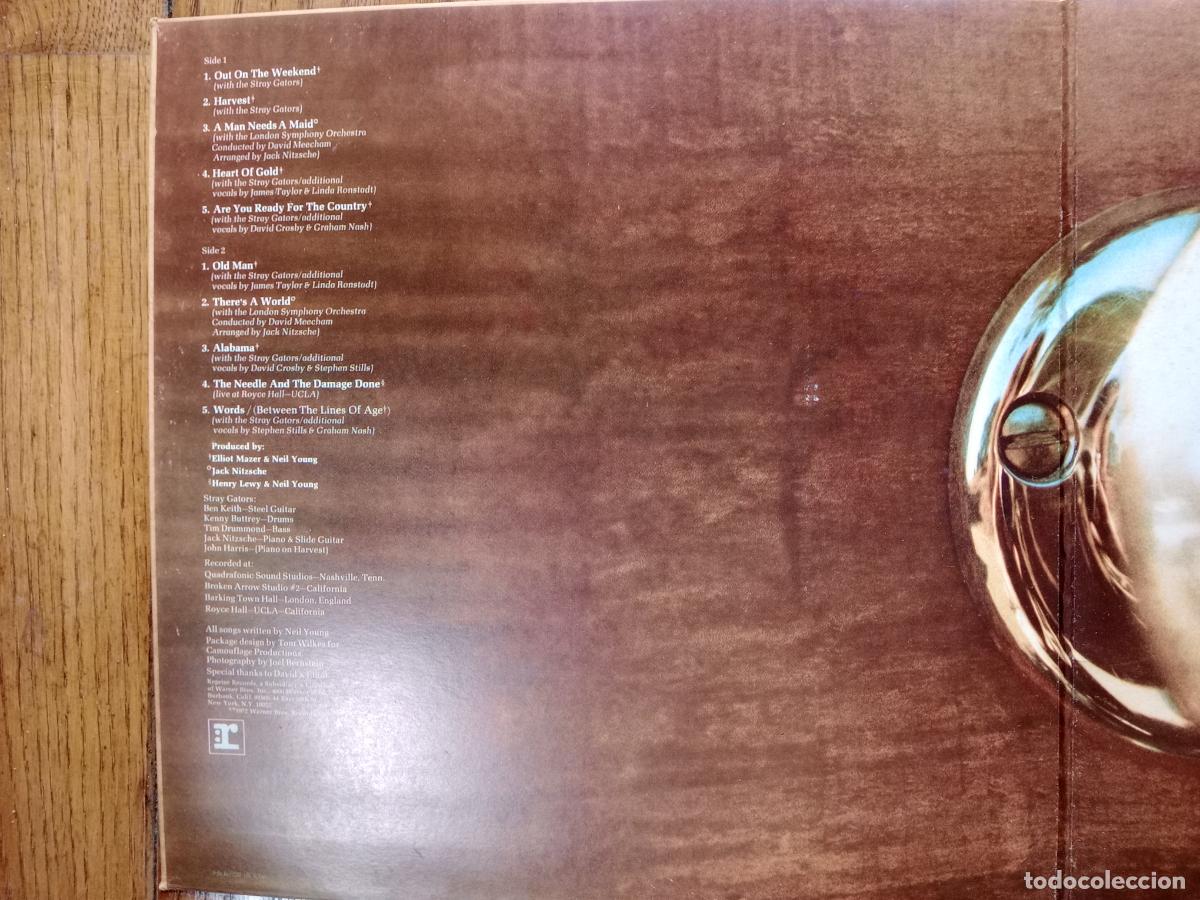 Discos de vinilo: Neil Young - harvest - Foto 2