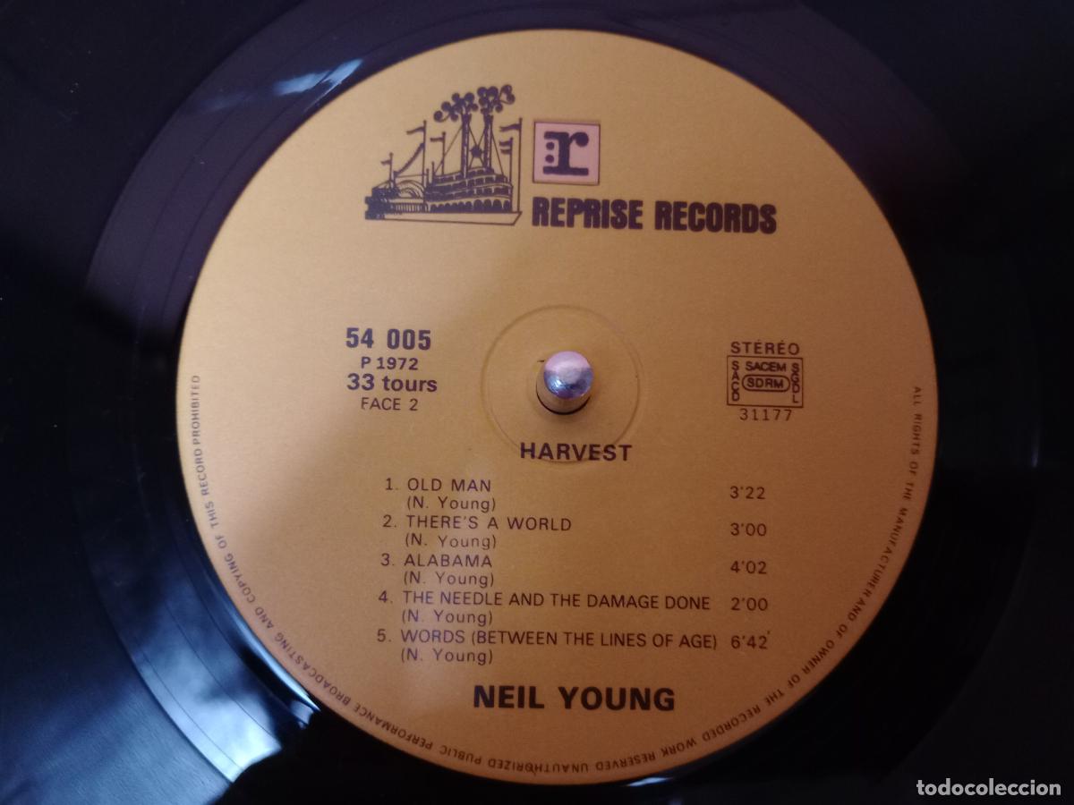 Discos de vinilo: Neil Young - harvest - Foto 8